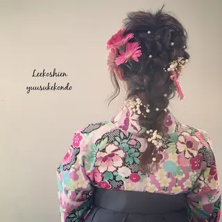 ヘアアレンジ _WHITE高槻店 yusukeのヘアスタイル