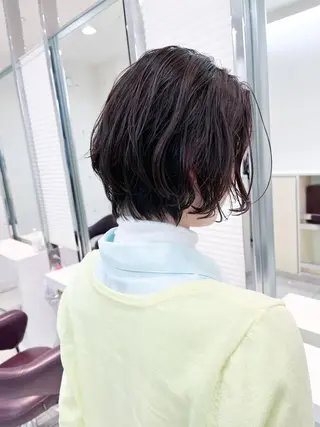 ショート パーマ 似合わせパーマ/ kazuのヘアスタイル