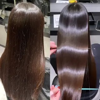 ロング 阿部 祥大のヘアスタイル