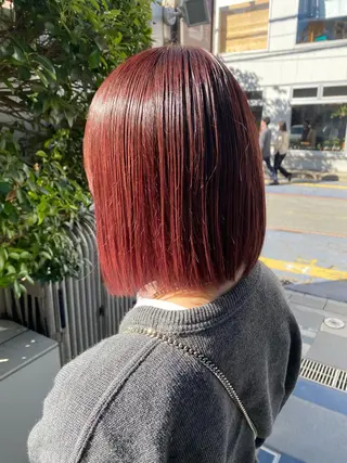 ショート カラー ヘアアレンジ 加藤 瑠美のヘアスタイル