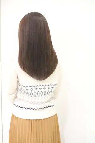 セミロング onishi yoshinaoのヘアスタイル