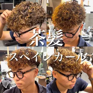 パーマ メンズ 年間2000名担当◎ パーマ職人/仲原佑樹のヘアスタイル