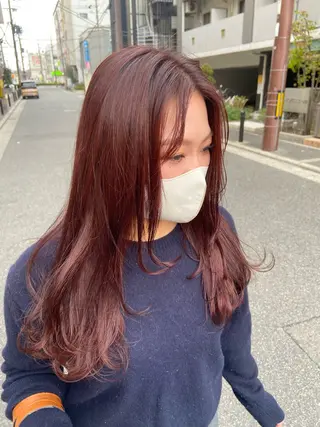 ロング 透明感カラー🎀 tasty/makoのヘアスタイル