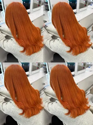 ロング カラー 🧸垢抜けハイトーン 🫧𖤐⡱れんのヘアスタイル