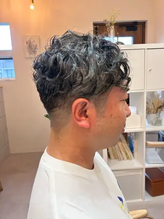 パーマ メンズ sugi tomoのヘアスタイル
