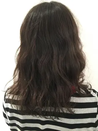 セミロング mu ku.のヘアスタイル