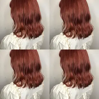 ミディアム カラー あさだ しゅうたろうのヘアスタイル