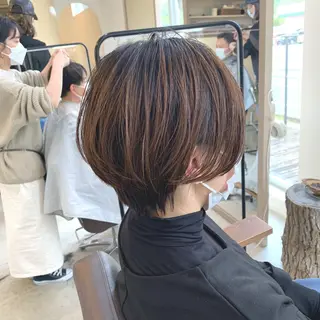 ショート 綿貫 美雪のヘアスタイル
