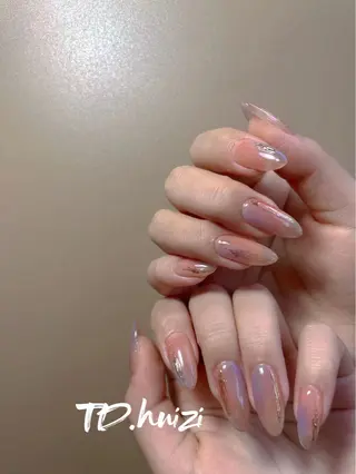 セミロング めぐみのネイルサロン スタッフ練習のネイルデザイン