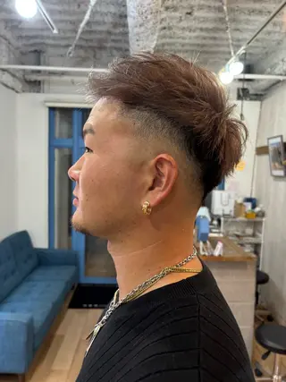 メンズ 前川 楓のヘアスタイル