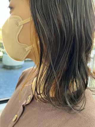 ミディアム カラー ⭐️当日OK⭐️ 岩田峻のヘアスタイル