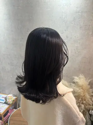 ミディアム 石原 望来のヘアスタイル