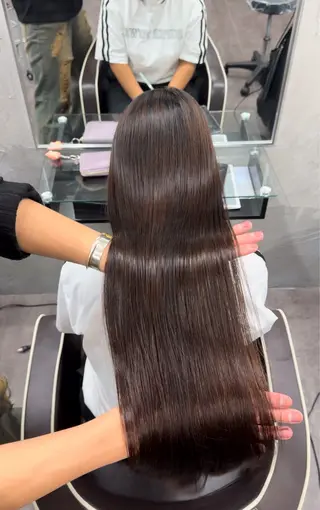 ロング カラー デザイン/美髪カラー 艶職人/福井SHUNのヘアスタイル