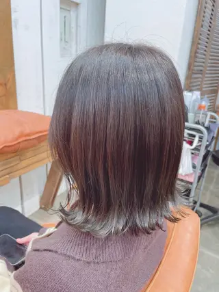 ミディアム 縮毛矯正/髪質改善/ 佐々木大輔のヘアスタイル