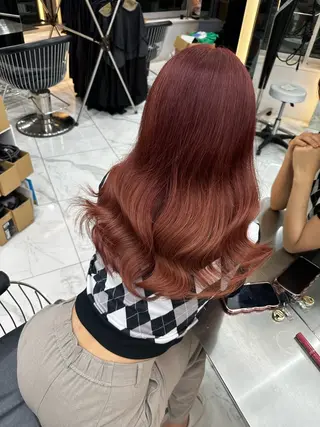 ロング カラー 【Lapis 渋谷本店】りかのヘアスタイル