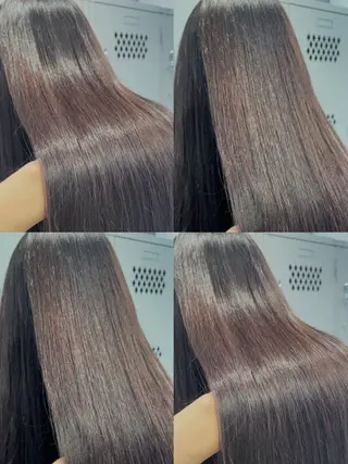 ロング 森 はるかのヘアスタイル