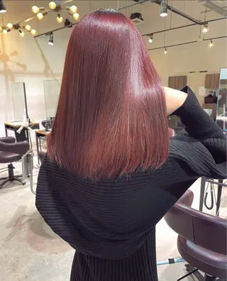 セミロング カラー GRANDEUR natsukiのヘアスタイル