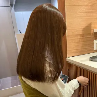 ミディアム レイヤーくびれヘア アレンジmanakaのヘアスタイル