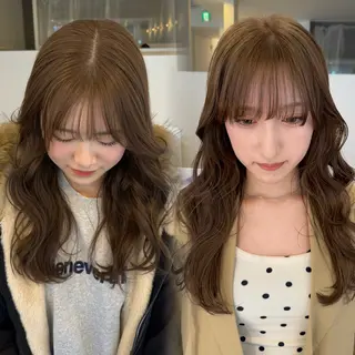 ロング カラー yard.長田 唯のヘアスタイル