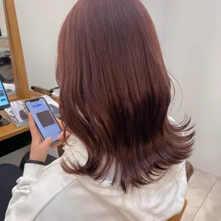 ミディアム akina*ブリーチ ♡トレンドヘアのヘアスタイル