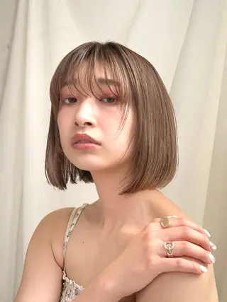 ショート カラー レイヤー専門家 ダブルカラー修のヘアスタイル