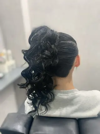 ヘアアレンジ 中川 沙里のヘアスタイル