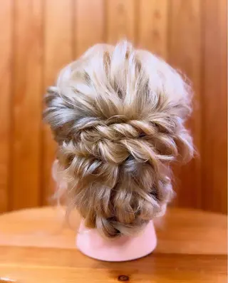 ヘアアレンジ かぁちゃん 橋本のヘアスタイル