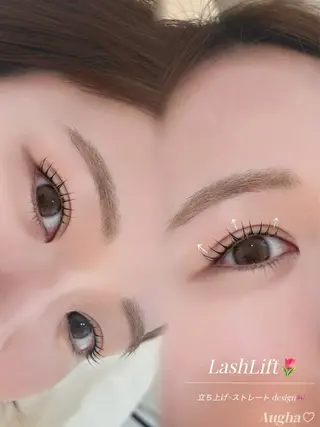 マツエク・マツパ Augha♡ NATSUMIのマツエク・マツパデザイン
