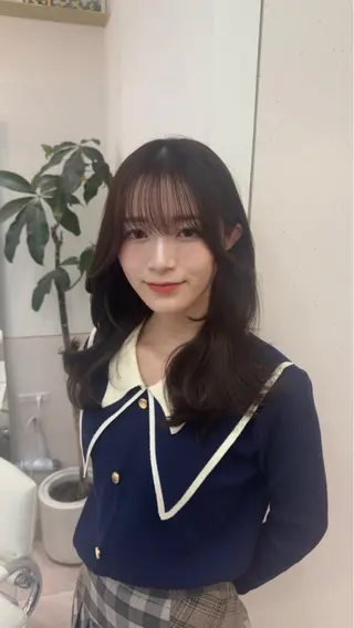 ロング カラー 絶対垢抜けレイヤー/ 透明感カラーリョウヤのヘアスタイル