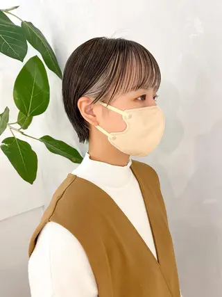 ショート カラー 川本 裕🌿のヘアスタイル