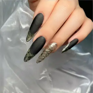 ロング ネイル 下妻ネイルサロン/ 持ちの良いネイルのネイルデザイン