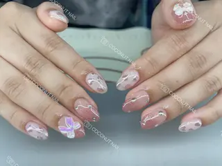 ネイル 神田 ココナッツのネイルデザイン