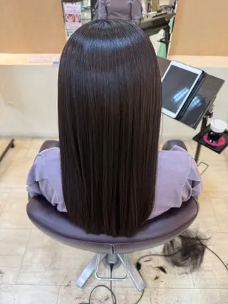 ロング 早﨑 映天のヘアスタイル