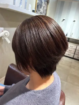 ショート カラー 君塚幸奈 /Calbariのヘアスタイル