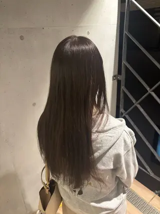 ロング カラー ﾌｸﾀﾞ ﾚﾝのヘアスタイル