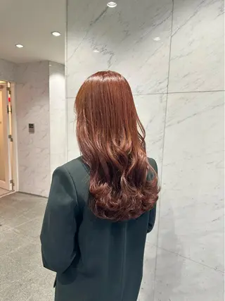ロング カラー 古田 昂也のヘアスタイル