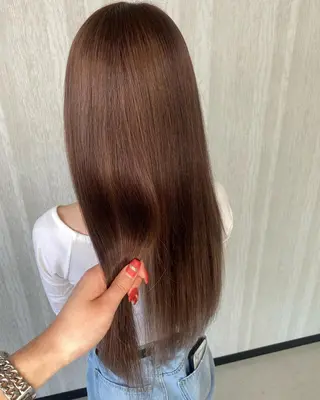 ロング カラー UNDER vr 【アンダーバー】のヘアスタイル