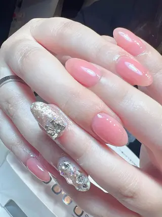 ネイル bijou nails 蓮のネイルデザイン