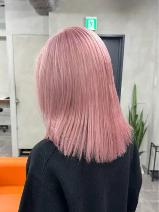 ロング カラー ブリーチ　ハイトーン 特化🌈フジタハルキのヘアスタイル