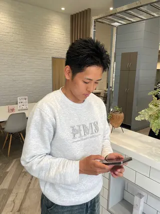 メンズ 荒木美紅 /熊谷美容室のヘアスタイル