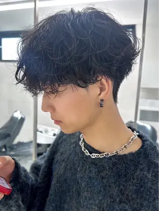 パーマ メンズ 🔥波巻き/ツイスパ 特化🔥メンズパーマのヘアスタイル