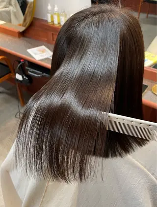 ミディアム 野間 祐哉のヘアスタイル