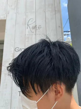 ミディアム カラー メンズ Sia中野新橋 『JUNYA』のヘアスタイル