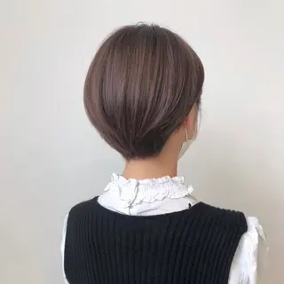 ショート 髪質改善⭐️縮毛矯正 中野⭐️Rinaのヘアスタイル