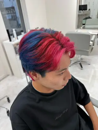 カラー メンズ 【バレイヤージュ】 🔥メンズRYUTAのヘアスタイル