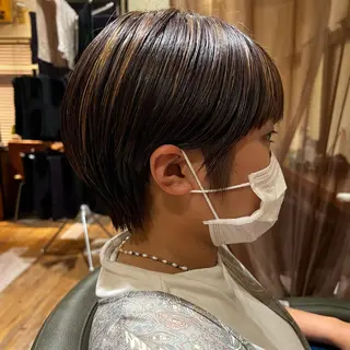 ショート chakura めいのヘアスタイル