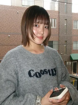 ショート YUUKI/ウルフ .ボブパーマのヘアスタイル