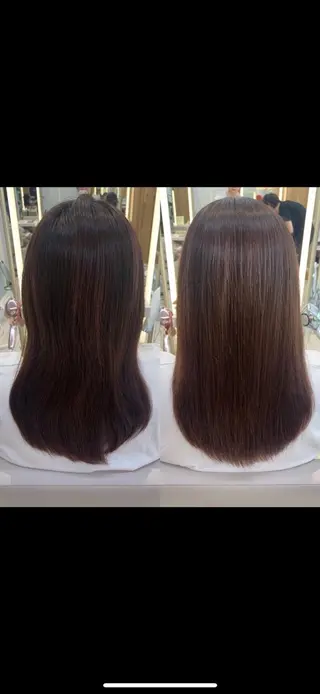 ロング 𝐑𝐞𝐨/透明感 𝐜𝐨𝐥𝐨𝐫のヘアスタイル