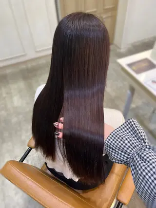 カラー エクステ🎀 暖色カラー🎀amiのヘアスタイル