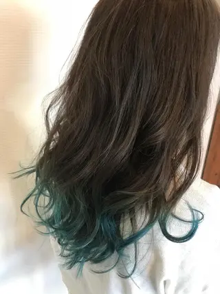 ロング カラー 日比 貴大/ minim hairのヘアスタイル